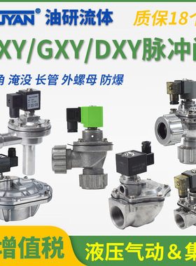 电磁脉冲阀AXY DXY GXY-Z-Y-ZM-15/20/25/35/40S/50S/62S/76S/89S