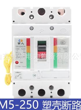 北京人民GM5-250M/2TM 3TM 160A200A250A直流断路器GM225M-2300R