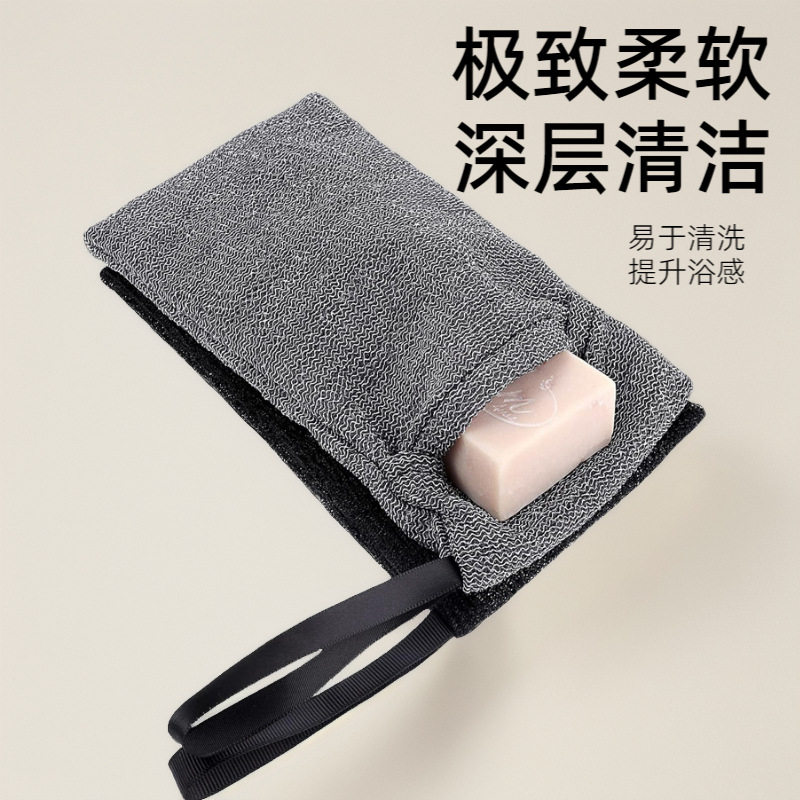 起泡网装肥皂洗脸洗手沐浴香皂泡泡网洁面可挂束口搓澡洗衣肥皂袋