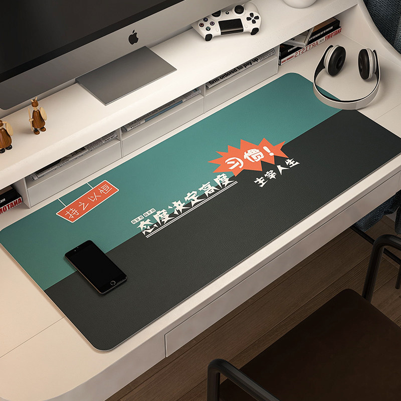 皮革桌垫书桌垫商务办公电脑桌垫学习写字台桌面垫可裁剪保护垫子