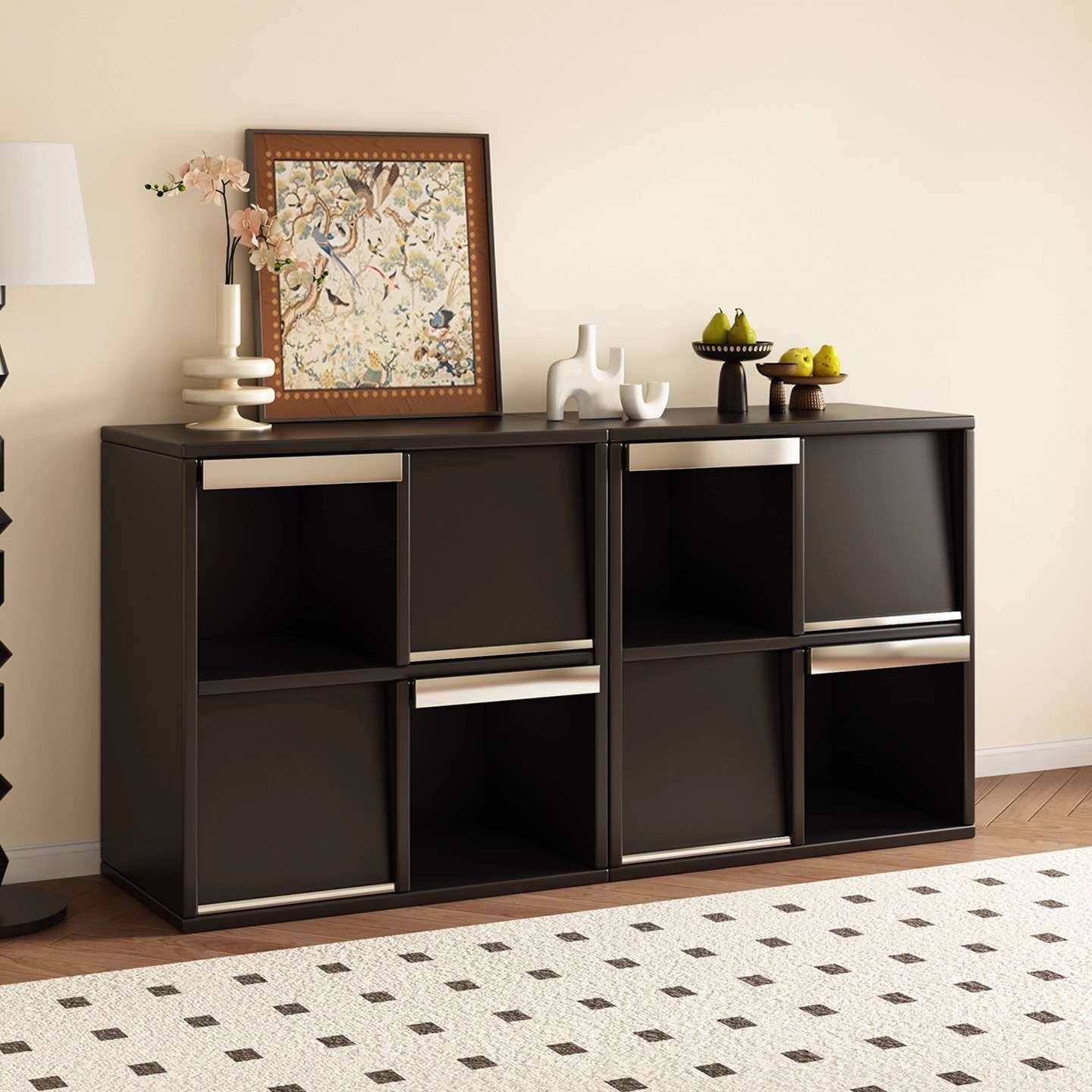 复古书柜落地斗柜储物柜一体靠墙组合柜上翻门收纳柜子家用置物柜,3C数码配件,其它配件,淘宝优惠券,粉丝福利购,淘宝优惠卷