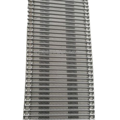 不锈钢链条式网带蛋糕饼干生产线输送网带耐高温网链传动带