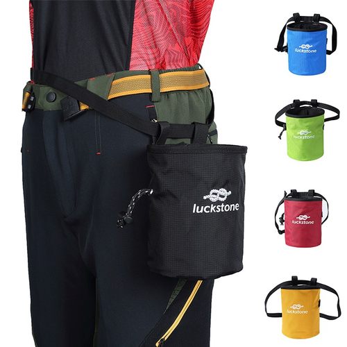 攀冰攀岩镁粉袋单双杠健身体操防滑粉包收纳腰包干手粉包户外登山