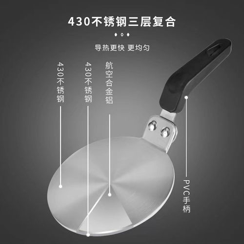 摩卡壶导热板电磁炉专用导热片导热盘导磁板咖啡壶手冲壶小茶壶