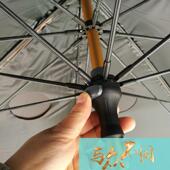 钓鱼伞加厚2.4米防雨防晒黑胶渔伞台钓手杖伞碳素超轻万向大钓伞