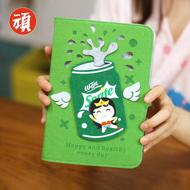 顽创意 英雄快乐水A5手帐学生读书笔记本网格方格精美日记diy工作