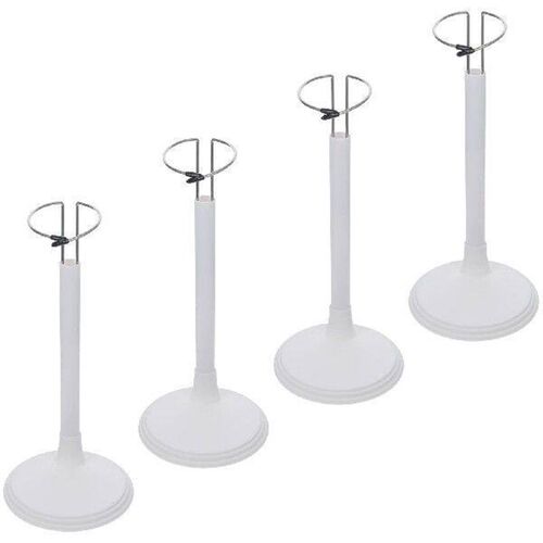 4pcs Support Frame Storage Rack Stand Holder White Bracket