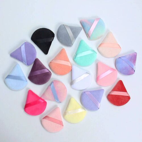 6 Pcs New Triangular Sponge Puffs with a Soft Skin Friendly