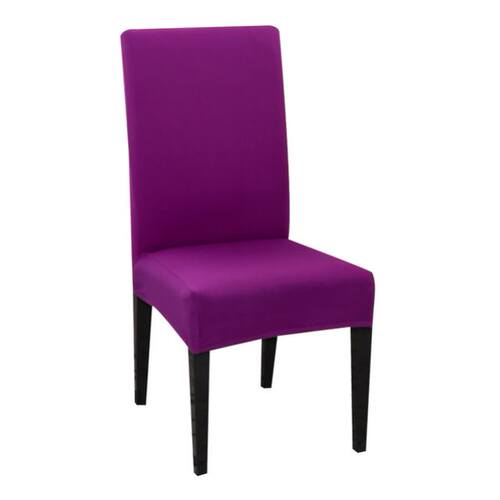 Solid Color Chair Cover Spandex Stretch Elastic Chair Covers