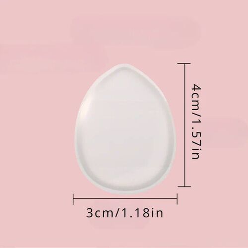 5-Pack  Silicone Fingertips - Reusable, Fragrance-Free Makeu