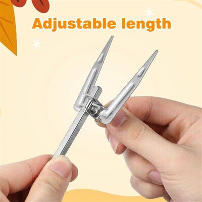 Rotisserie Spit Grill Joint Holder Stainless Steel Roast