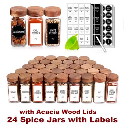 Spice Jars Seasoning Containers Spice Rack Organizer Kitchen
