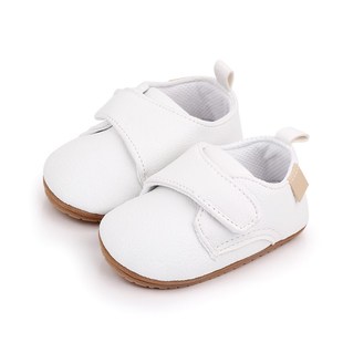 Newborn Baby Shoes Baby Boy Girl Shoes Classic Leather Rubbe