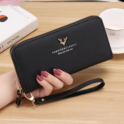 ladies purse 2023 new PU leather womens wallet 女士钱包