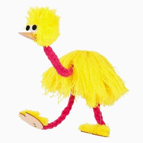 Puppet Ostrich Magic Tricks Handicraft Vintage