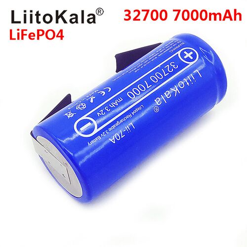 Lii-70A 32700 lifepo4 3.2v 7000mah 33A 55A weld strip for sc