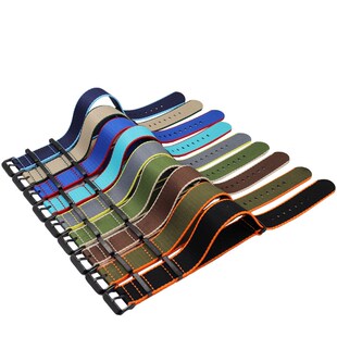 Nato Strap 20mm Premium Seatbelt Nylon 22mm Watch Quality
