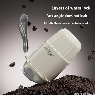 410ml Ceramic Liner Coffee Cup Double Wall Stainless Steel V