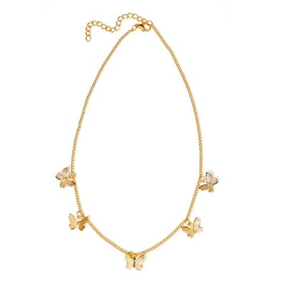 rend Versatile Personality Tassel Geometric Clavicle Chain B