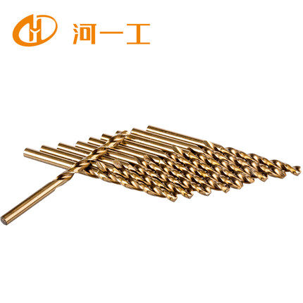 河一工含钴钻不锈钢专用钻头含钴钻高钴不锈钢含钴直柄麻花钻M2