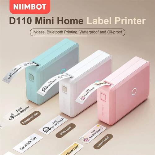 Niimbot D110 Mini Pocket Thermal Printer Wireless Handheld P