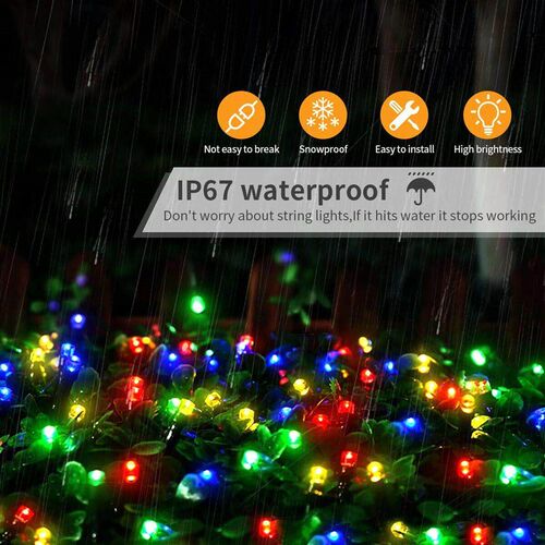 10M-100M LED Christmas Lights Outdoor LED String Garland Lig