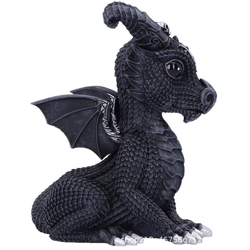 New Mythology Cute Animal Statue Cerberus Unicorn Dragon Gri图片