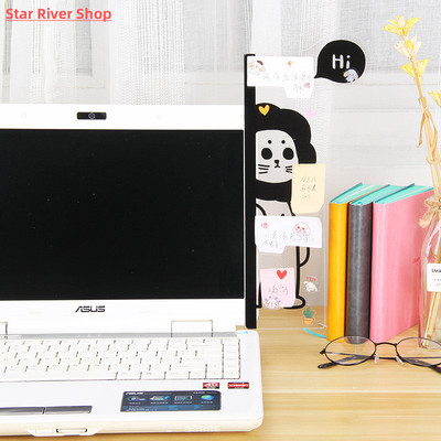 1pcs cartoon animals Convenient memo Computer message board