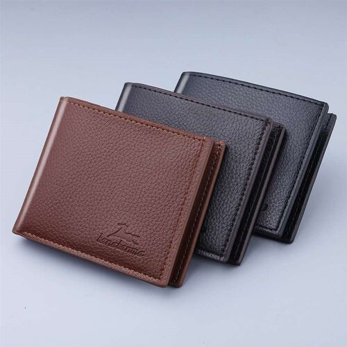 Mens Wallet Short Large Capacity Business Youth Multi-funct
