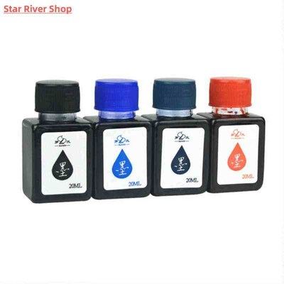 Dip Pen Ink Bottle Black/Blue/Dark Blue Ink Fountain Pen Cal