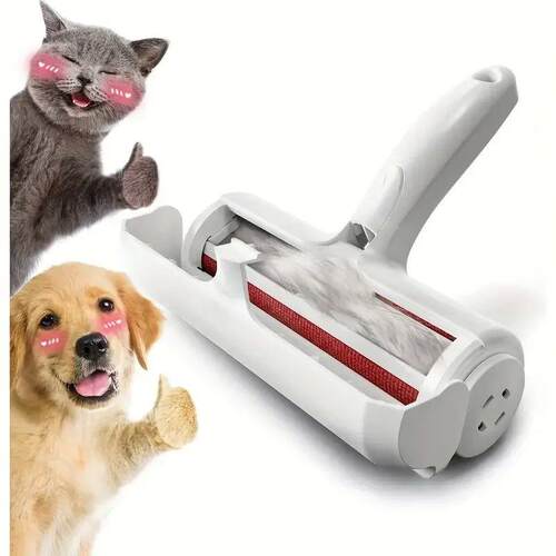Reusable Pet Hair Removal Mitts & Rollers For Cats and D
