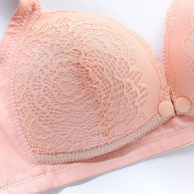 Maternity Bra Wire Free Front Closure Breastfeeding Nursing