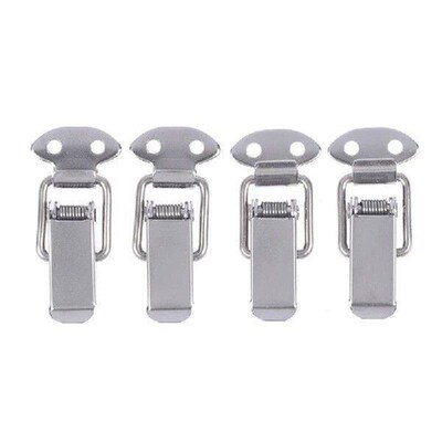 2PCS Toggle Latches Spring Loaded Clamp Clip Case Box Latch