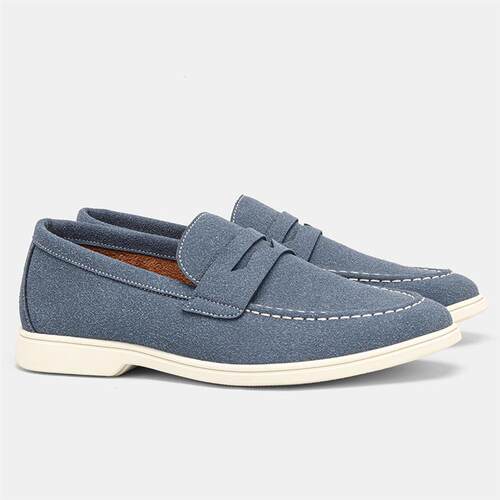 Big Size Men Loafers Casual Slip-On Shoes Soft Sole Moccasin