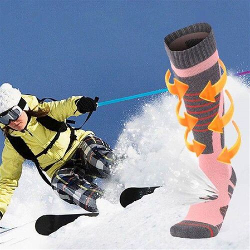 Winter Thermal Ski Socks Sweat-Absorbing Hiking Socks