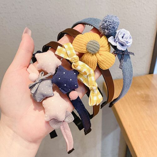 Output Cute Headband Hair Ornaments for Girls NonSlip and No