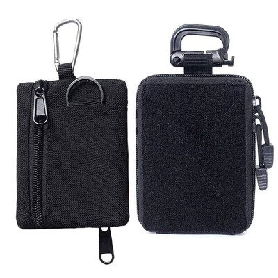 2pcs Molle Pouch Compact Pocket Organizer Pouch Sets EDC Bag