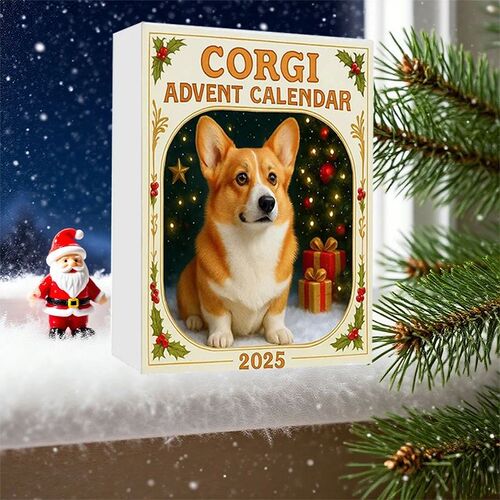 Coigi Advent Calendar 2025 24 Days Countdown With Cute Corgi