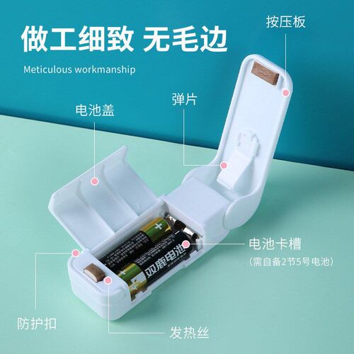 Mini Hea Bag Seal Machine Package Sealer Bags Thermal Plasti