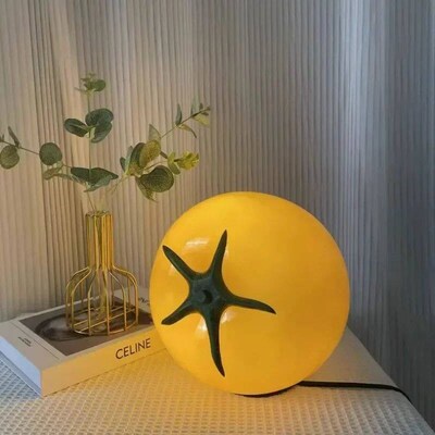 2024 Tomato Table Lamp Bedroom Bedside Decoration Night Ligh