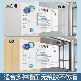 Soft white board wall Sticker Self-adheSive whiteboard