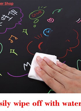 A5 Size Mini Magnetic Blackboard Chalkboard Sticker Drawing