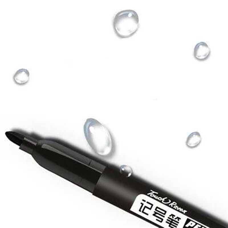 9 Ps/Set Permanent Marker Pen Fine Point Waterproof Ink Thin图片