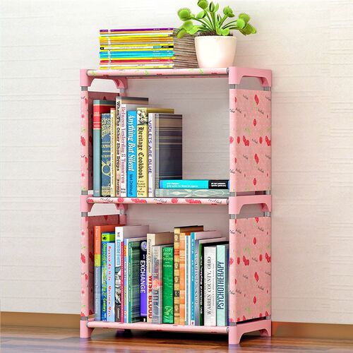 Multi Tier Bookshelf Creative Shoes Storage Shelf for Books