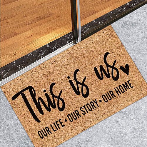 Funny Art Door Mat,super Soft Carpet,indoor/outdoor Durable