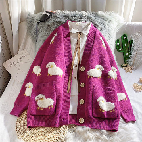 2021 Autumn Winter Fashion Korean Style Women Casual Sweater