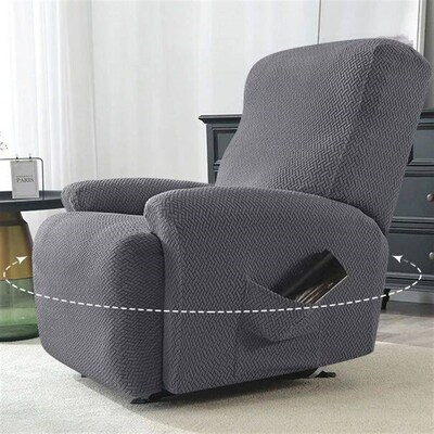 Jacquard Recliner Cover Elastic Sofa Covers Couch Cover Stch