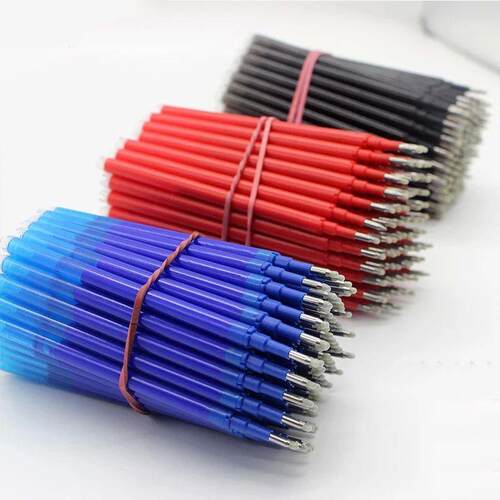 50 Pcs/Set 0.7mm Erasable Pen Refill Rod Magic Erasable Gel
