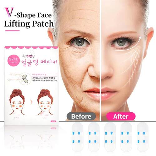 120Pcs V-Shape Face Wrinkle Sagging Skin Adhesive Tape Lifti