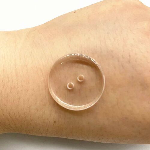 New 9--25mm Two Holes Transparent Small Buttons  Suit Pad Bu